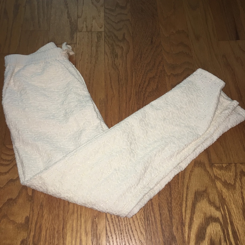 Gap kids white pants size 10 (L)
